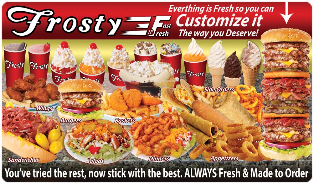 Frosty King 3400 EMenu Restaurant Servicing Parlier, California